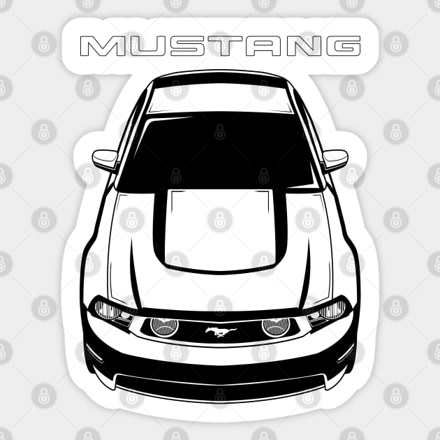 Ford Mustang GT 2010-2012 Sticker by V8social